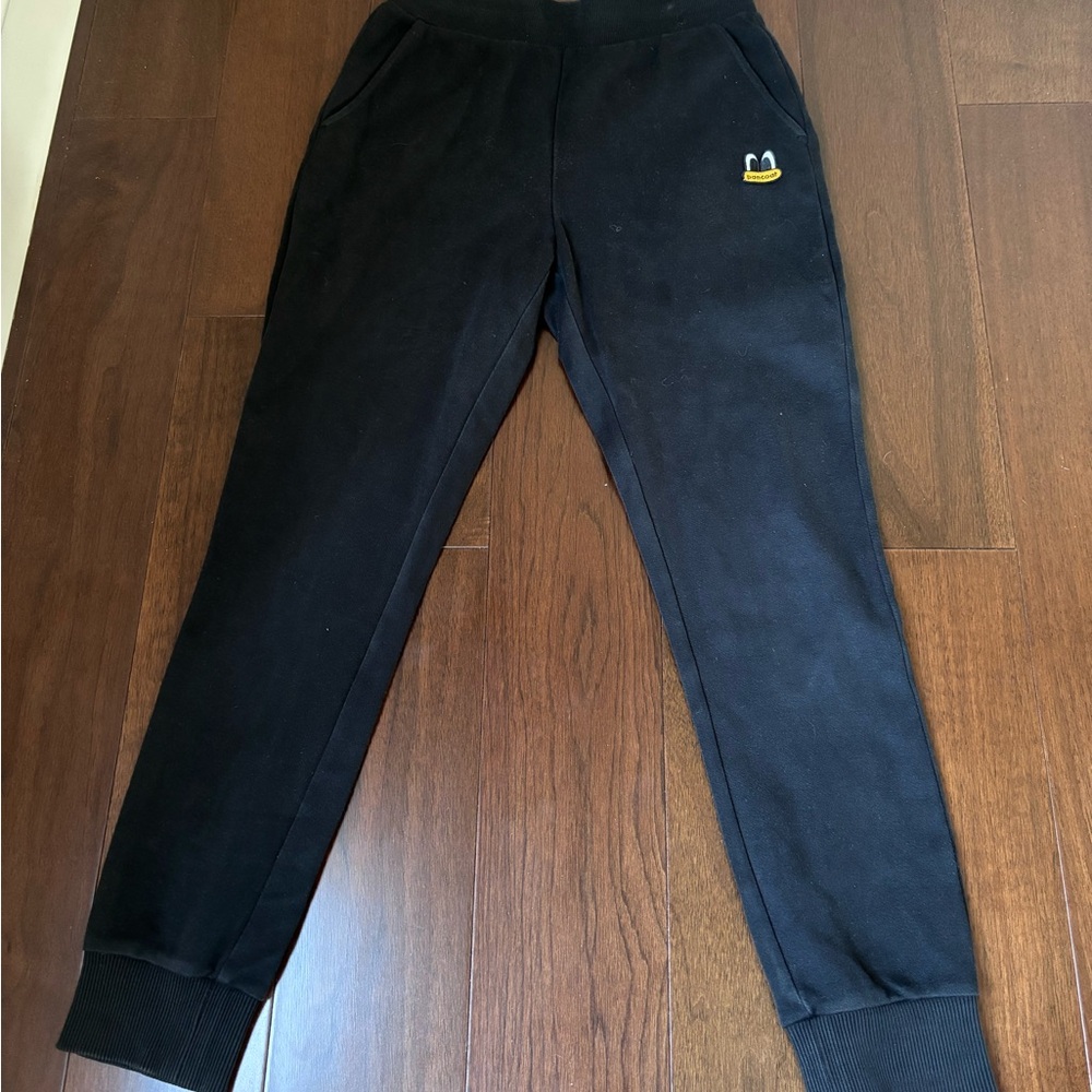 Kids Black Jogger Pants